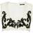 Balmain Barooque Tweed Strappy Top - White