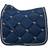 Back On Track Night Collection Dressage Saddle Pad - Blue