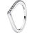 Pandora Timeless Wish Half Sparkling Ring - Silver/Transparent