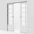 Safco Doors Double Solid London Skydedør S 0502-Y (70x210cm)