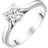 C W Sellors Round Brilliant Cut Solitaire Ring - Platinum/Diamond