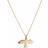 Emma Israelsson Golden Small Dove Necklace - Gold