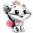 Pandora Disney The Aristocats Marie Charm - Silver/Pink