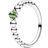 Pandora Spring Beaded Ring - Silver/Green