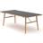 Houe Hekla Black Spisebord 168x95cm