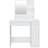 vidaXL 802963 White High Gloss Sminkbord 35x86.5cm