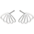 Pernille Corydon Bellis Earsticks - Silver