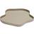 Hübsch Pond Tray Bricka Sand 37 x 37 x H3 cm Serveringsbricka