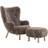 &Tradition Petra VB3 high Armchair