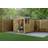 Forest Garden 4LIFE Apex Shed 6x8 Double (Building Area )
