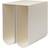 Kristina Dam Studio Curved Beige Small Table 35.5x26cm