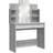 vidaXL 96x40x142cm Gray Sonoma Toiletbord 40x96cm