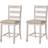 Ashley Skempton Antique Whitewash Bar Stool 104.1cm 2pcs