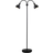 Nordlux Ray Double Black Floor Lamp 135cm