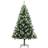 vidaXL Snow Hinge Green/White Christmas Tree 150cm