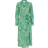 Selected Sirine Print Wrap Dress - Absinthe Green