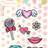 Shein 7pcs Candy, Camera, Heart, And Other Patterns Fabric Patches, Pink Series Embroidered Iron-On And Repair Applique For Backpacks, Jeans, Jackets