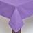 Homescapes 178 300 Plain Cotton Tablecloth Purple