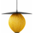 GUBI Satellite L Yellow Pendellampa ∅ 27.2cm