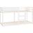 vidaXL Solid Pine Køjeseng 80x200cm