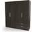 Zipcode Design Craigwood Black Wardrobe 178.1x191.5cm