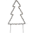 Nordic Winter Juletræ w/Lights Black Juletræslys 175 Pærer