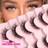 Shein Asiteo 7 Pairs Transparent Band Faux Mink Lashes - Natural Look