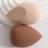 Shein Makeup Sponge Pack Of 2, Complexion Beauty Sponges For Liquid, Cream And Powder, Multicolored Makeup Sponge, Latex-Free Dry & Wet Dual Use Foundation