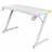 Trust GXT 709W Luminus RGB Gaming Skrivbord - White, 1200x600x740mm