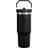 Stanley The IceFlow Flip Straw Tumbler Black 2.0 Travel Mug 30fl oz