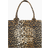Ganni Large Easy Shopper Print A5807 Leopard Leopard One Size