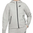 Nike Girl's Sportswear Tech Fleece Full-Zip Hoodie - Dark Gray Heather/Black/Black