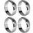 Himla Monaco Silver Napkin Ring 4pcs