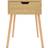 vidaXL 326801 Sonoma Oak Bedside Table 40x40cm