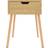 vidaXL 326801 Sonoma Oak Sengebord 40x40cm