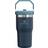 Stanley IceFlow Flip Straw Navy Travel Mug 20fl oz