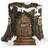 Lykketrold The Grandam Family House Tree Stump Brown Prydnadsfigur 20cm