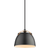 Halo Design Oslo Black/Oak Pendant Lamp ∅ 16cm