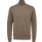 Selected Long Sleeve Polo Sweater - Teak