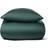 Nature By Borg Double Bedding Dark Green Påslakan Grön (220x200cm)
