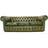 Holyrood Antique Green Sofa 200cm 3 Seater