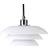 DYBERG LARSEN DL20 Opal/Chrome Pendant Lamp 20cm