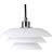 Dyberg Larsen DL20 Opal/Chrome Pendant Lamp ∅ 20cm