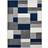 Think Rugs Matrix Grey, Blue 80x150cm