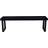 Wecycle Furniture Luna Sort - Medium Bænk