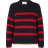 Selected Bloomie Striped Knitted Jumper - Dark Sapphire