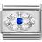 Nomination Composable Link Greek Eye Charm - Silver/Transparent/Blue