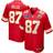 Nike Travis Kelce Kansas City Chiefs Super Bowl LVII Patch Game Jersey