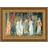 Design Toscano Quest for the Holy Grail Gold Framed Art 137.8x97.2cm