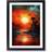 Marlow Home Co Sunset Black Framed Art 25x34cm